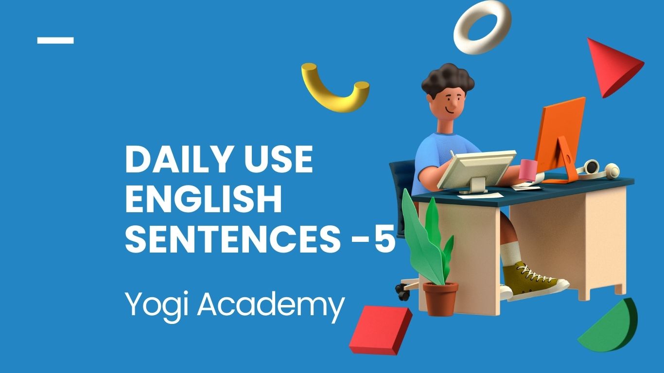 Daily Use English Sentences – 5