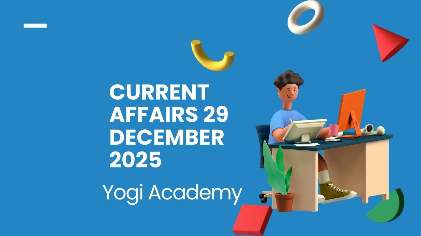 Current Affairs 29 December 2025