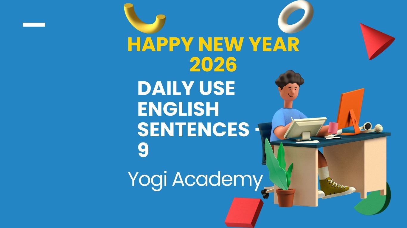Daily Use English Sentences – 9