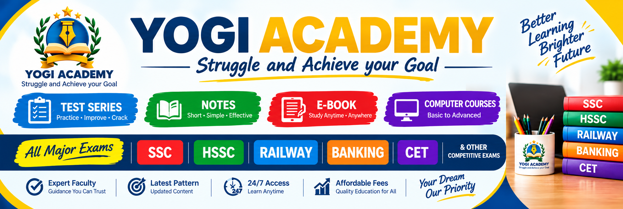 Yogi Academy banner