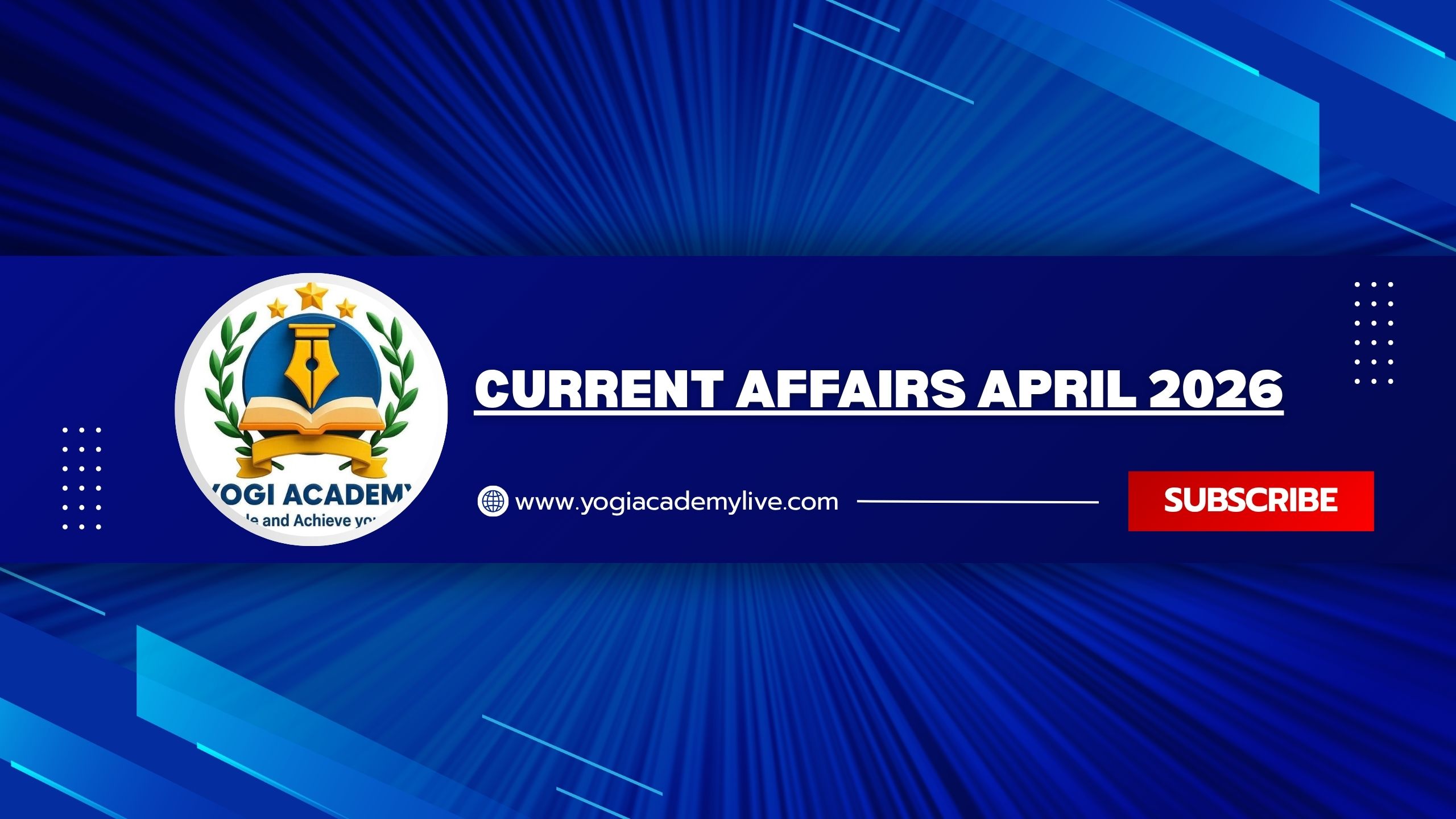 Current Affairs April 2026